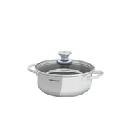 Kochtopf 4,0 Liter mit Glas-Deckel | Universal Cookware Pro
