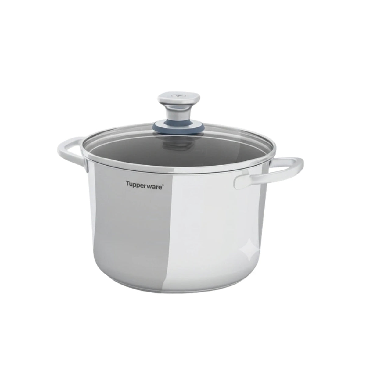 Tupperware Universal Cookware Pro Kochtopf 7,0 L aus Edelstahl