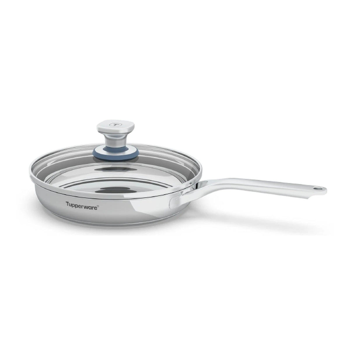 Tupperware Universal Cookware Pro Pfanne 28 cm aus Edelstahl