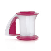 Tupperware Einhandsieb Rucki-Zucki D026 Backvorbereitungen & Backhelfer / Einhandsieb Rucki-Zucki von der Marke Tupperware / Puderzuckerstreuer / Mehlsieb / mit integrierter Messskala / Hier direkt online kaufen