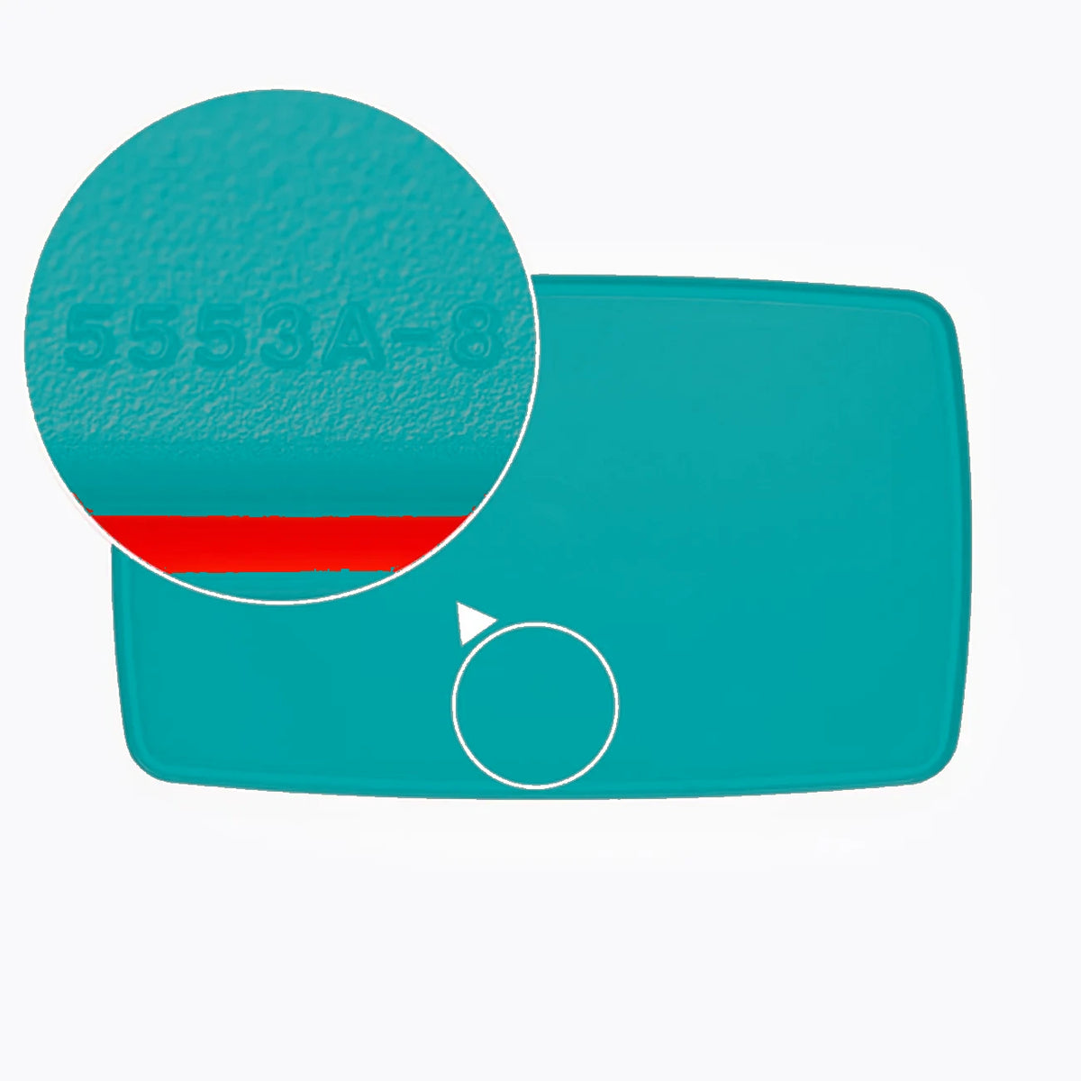 Rechteckiger Gefrier-Deckel | 22,9 x 14,0 cm G21 | Alt-Nr. 714
