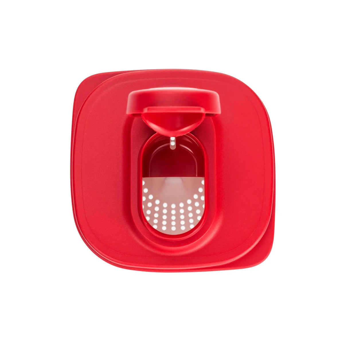 Eckiger Deckel Komplett |  Slim Line Kanne 2 L · 1 L | Rot