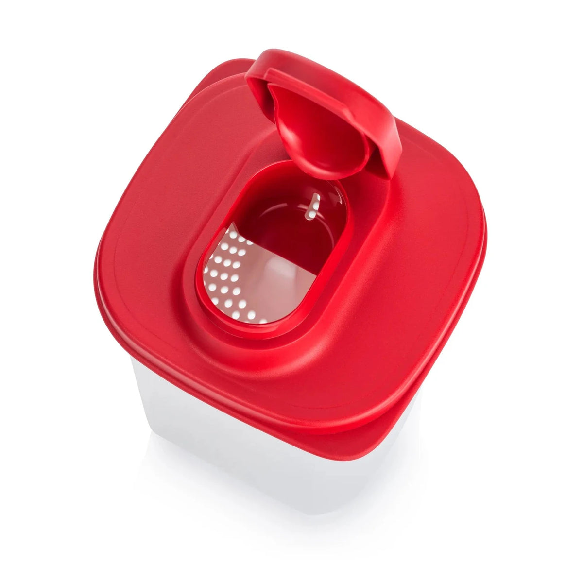 Eckiger Deckel Komplett |  Slim Line Kanne 2 L · 1 L | Rot