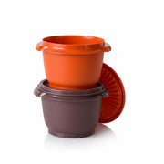 Kleine Sonnenschüsseln 600 ml | 2 Stück | Schoko · Paprika
