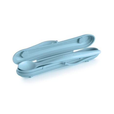 TupperCare Soft-Fütterlöffel mit Box C116 von der Marke Tupperware / Tupperware Kinderbesteck / Besteck Set / Besteck mit Transportbox / Ideal für Unterwegs / einfach verstaubar / Hier direkt online kaufen