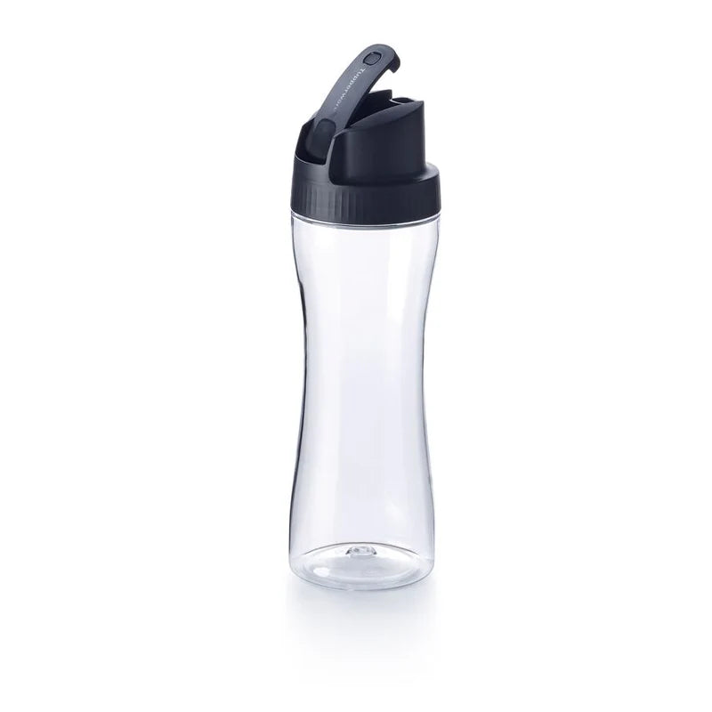 Clear Collection Dispenser 770 ml von der Marke Tupperware / transparente Serviere Flasche / Perfekt zum eleganten Servieren von Essig, Öl oder Würzsoßen für den Salat / Anti- Gluck System für gleichmäßiges Ausgießen / Inhalt dicht verschlossen und Aromafrisch Aufbewahrt / Hier direkt online kaufen