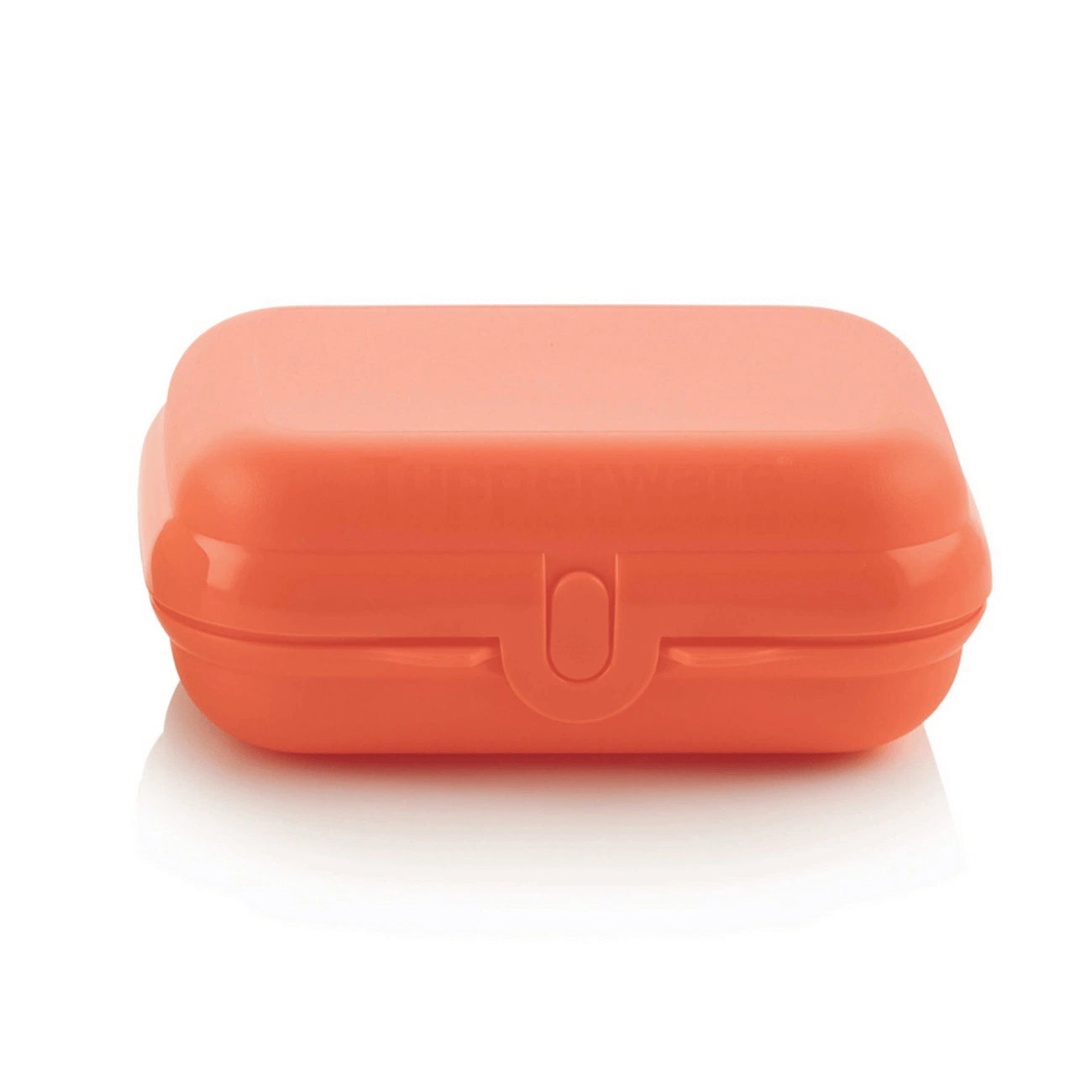 Eco+ Kleiner Oyster Twin in der Farbe Lachs von der Marke Tupperware / Perfekt für Wanderungen, Fahrradtouren oder auch das Pausenbrot / Auslaufsicher & Langlebig / aus Recyceltem Material / Hier direkt online kaufen 
