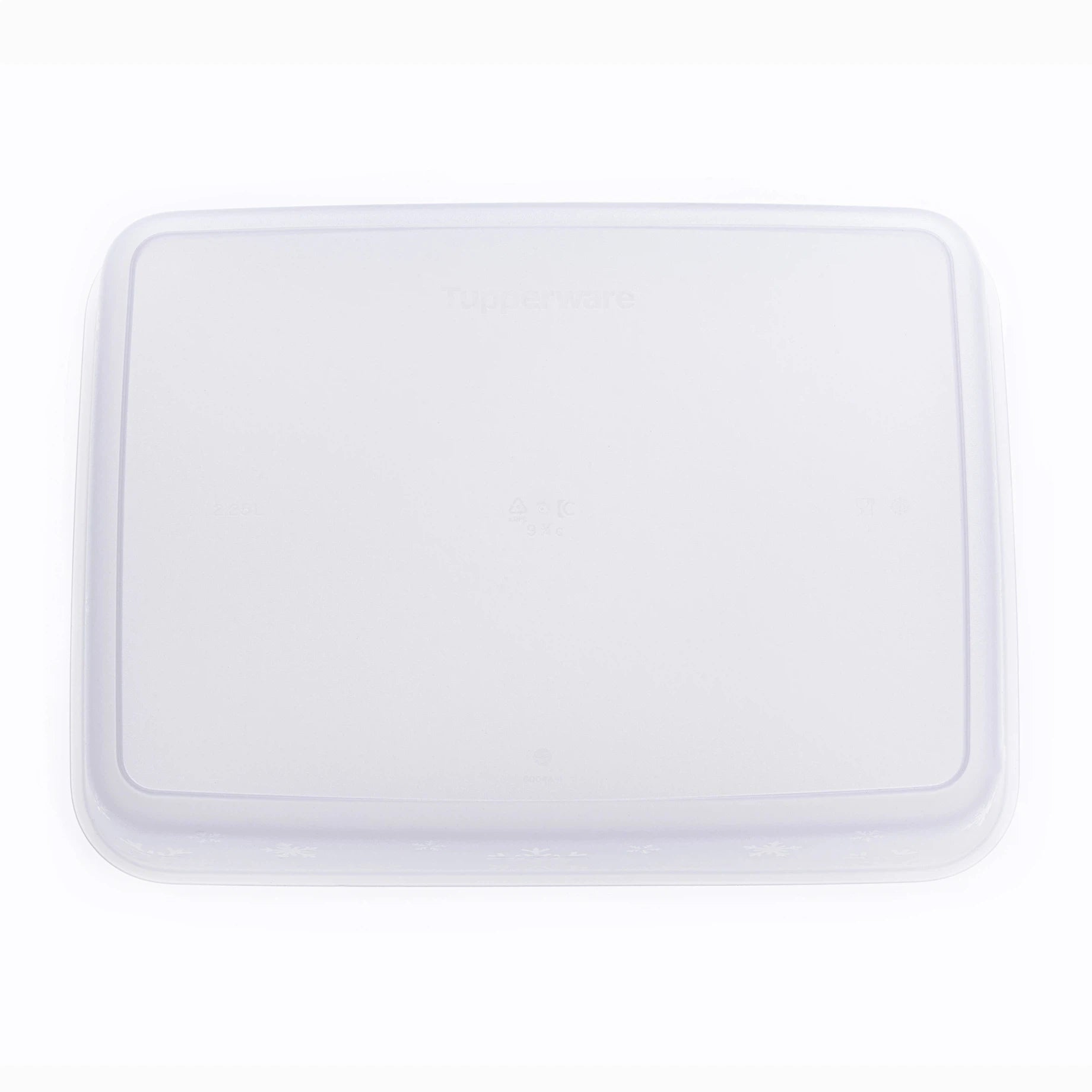 Tupperware Ersatzteil Behälter Nr. 8004 / 2,25l Eiskristall Behälter / Ansicht von Unten / Hier direkt online kaufen 