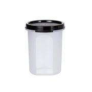 Eidgenosse Modular Rund 410ml von der Marke Tupperware / Deckelfarbe Schwarz / Vorratsbehälter / wieder verwendbar / Stapelbar / Luftdichter Deckel / Hier direkt online kaufen