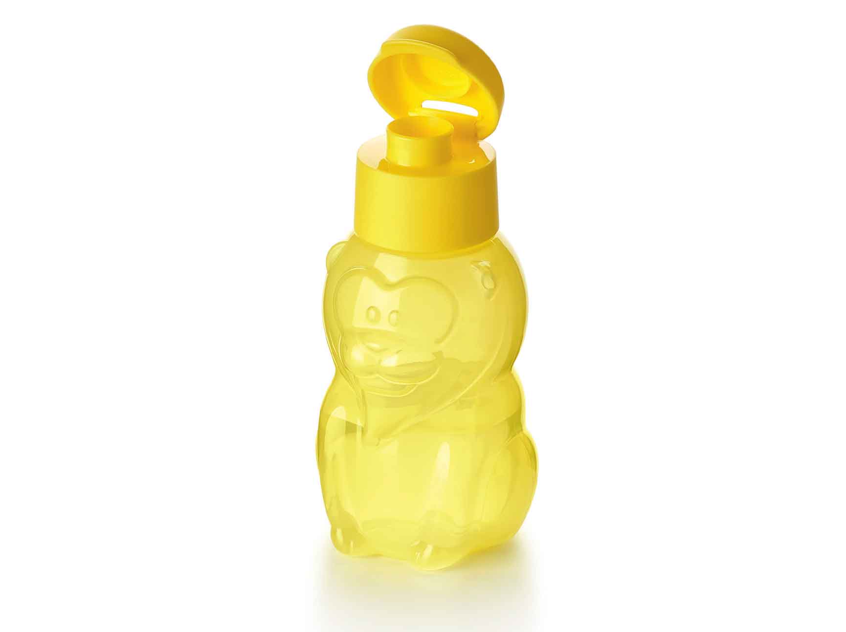 EcoEasy 350ml Kinder Trinkflasche in Löwen Design von der Marke Tupperware in der Farbe Gelb / Große Öffnung für einfaches Befüllen und Reinigen / Hier direkt online kaufen 
