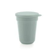 Aloha Becher 470ml mit Deckel, von der Marke Tupperware in der Farbe Grün / Platzsparend / Perfekt für Unterwegs / In Ergonomischer Form / Leichtes aber Stabiles Material /  Hier direkt online kaufen