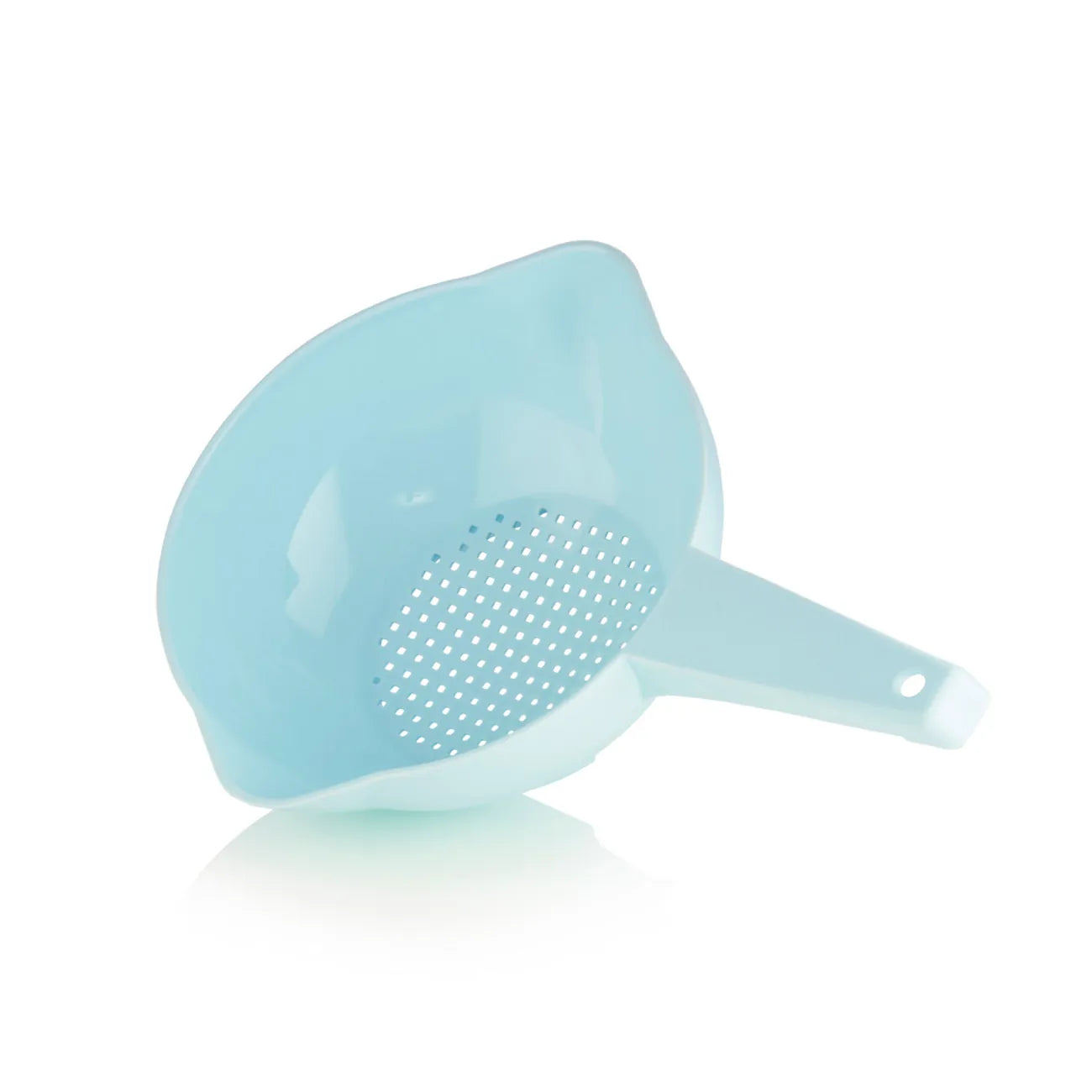 Goldregen Sieb 950ml von der Marke Tupperware / Küchensieb / zum Obst und Gemüse Waschen, Abtropfen und Abgießen / Mit Stabilem Griff / Praktische Ausgießmulde / Optimale Abtropflöcher / Standfest / Hier direkt online kaufen 