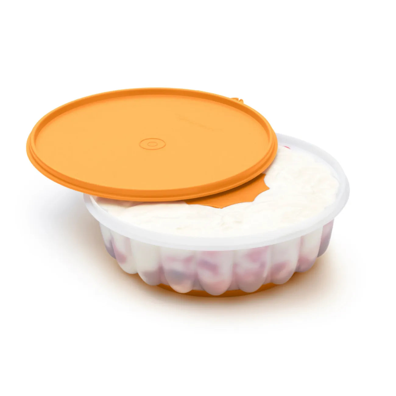 Puddingform 1,5 l Jel-Ring® von der Marke Tupperware / Form zum Zubereiten und Servieren / Perfekt für Pudding , Mouse oder auch Eiscreme / Fest Verschließbar / Hier direkt online kaufen