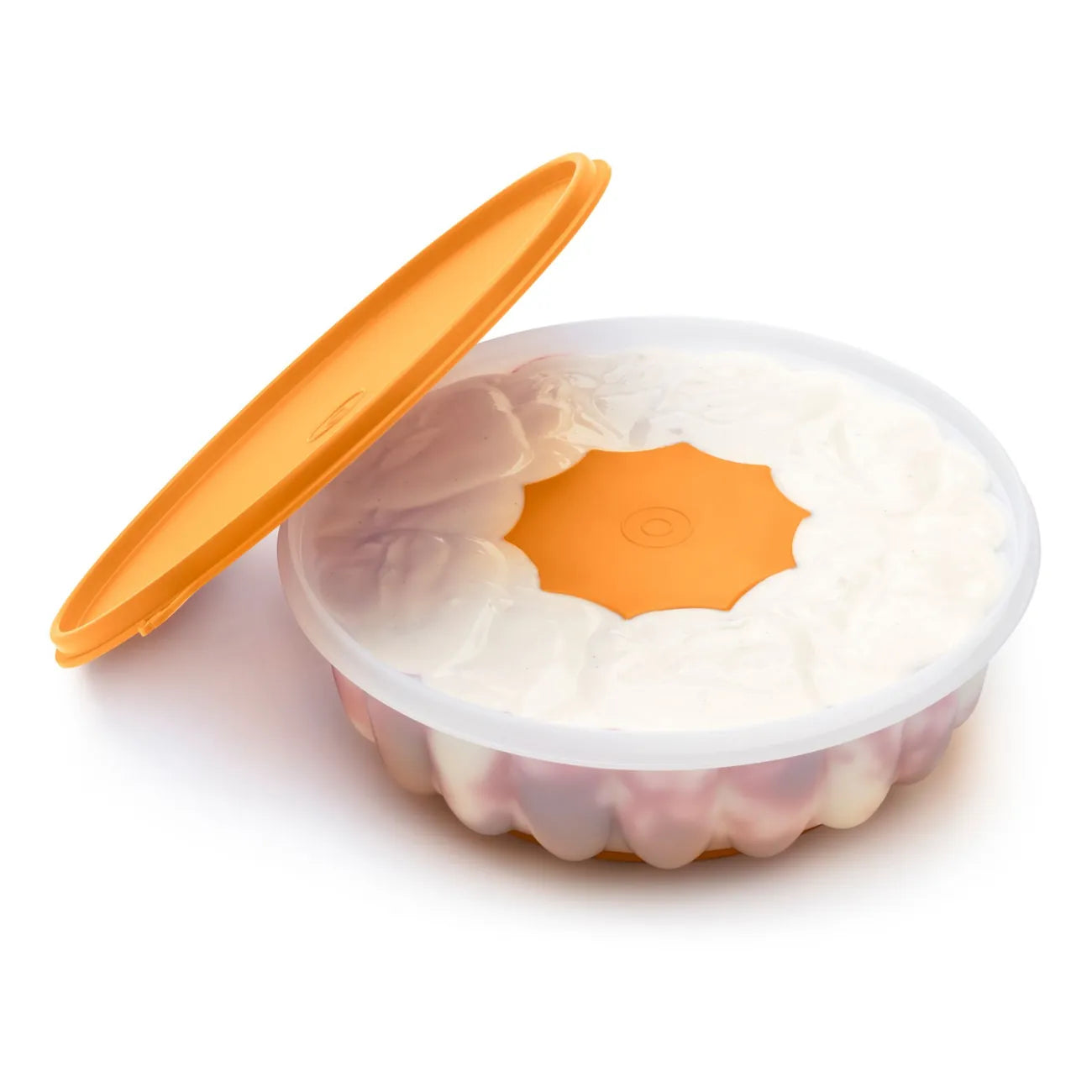 Puddingform 1,5 l Jel-Ring® von der Marke Tupperware / Form zum Zubereiten und Servieren / Perfekt für Pudding , Mouse oder auch Eiscreme / Fest Verschließbar / Hier direkt online kaufen