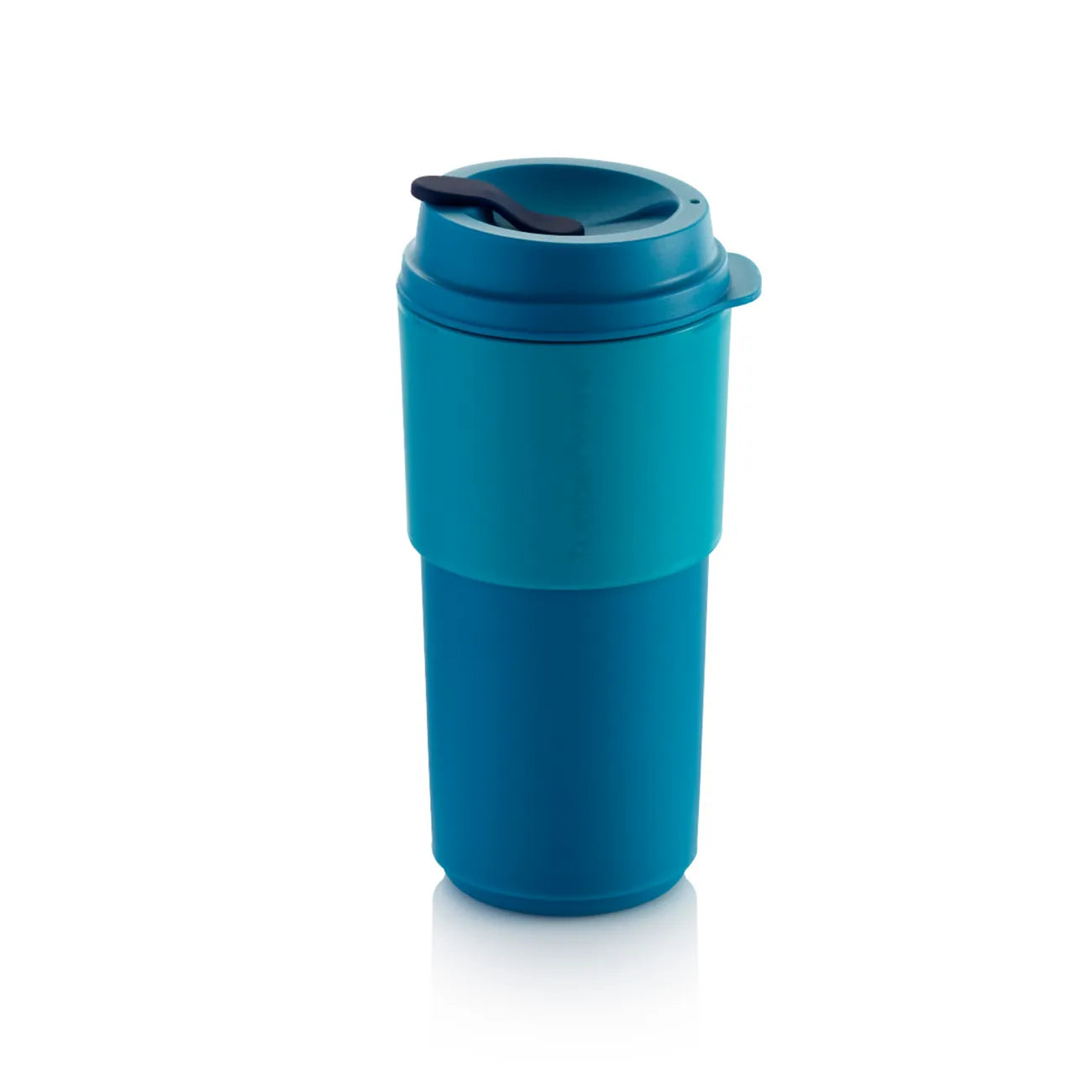Eco+ Kaffeebecher 490ml von der Marke Tupperware / große Füllmenge für z.B extra Milchschaum / Granulierte Oberfläche für einen besseren Griff / Nachhaltig und Stylisch / Hier direkt online kaufen