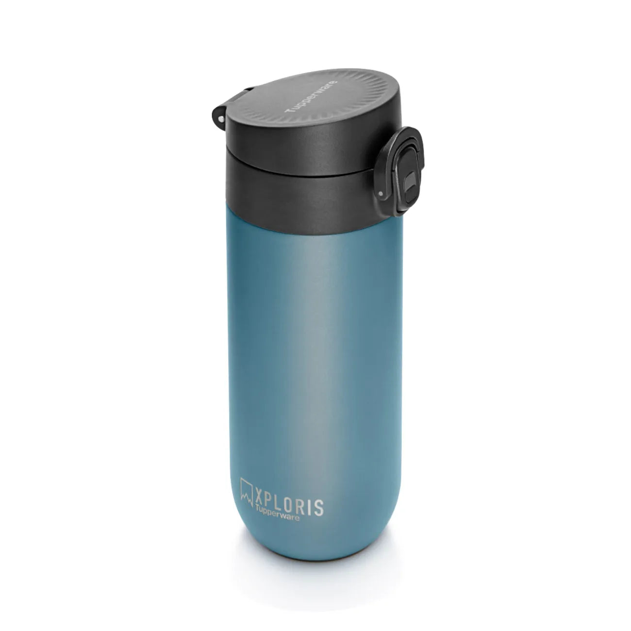 Xploris Trinkbecher 450ml von der Marke Tupperware / Stylisch und funktional / To Go Thermobehälter / Mit Sicherheitsverschluss / gut in der Hand haltbar / Hier direkt online kaufen 