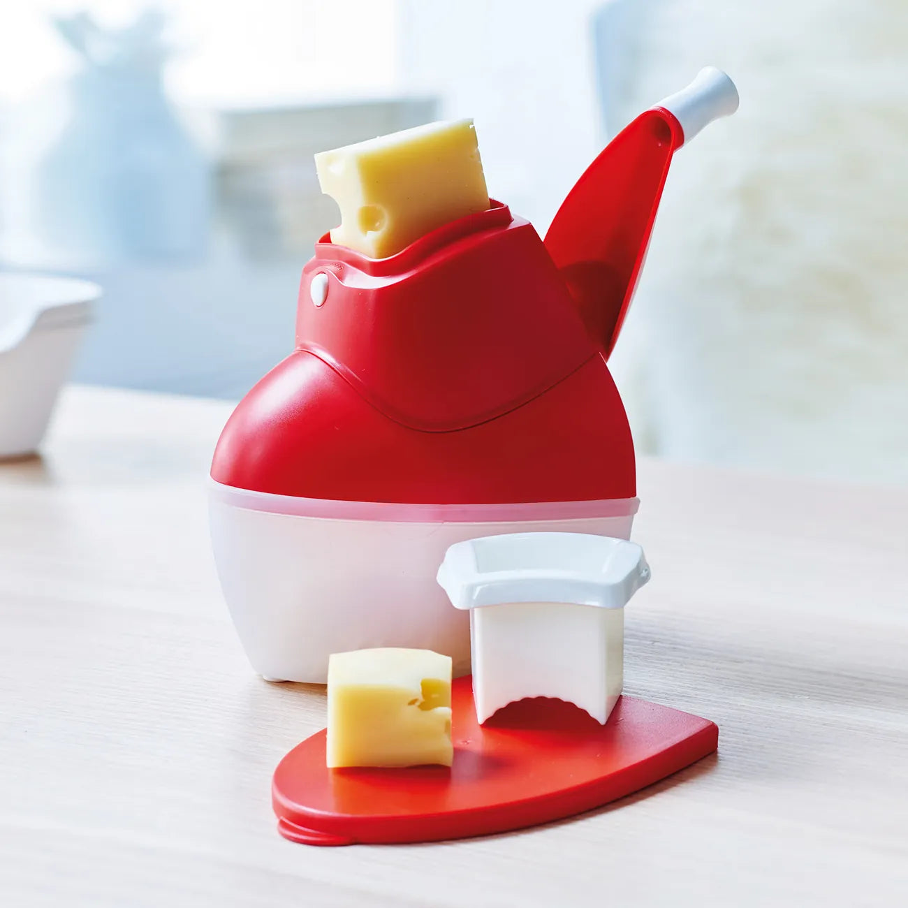Tupperware Ersatzteil Lasche Nr. 4892 / passt zum Mahl Chef und der Multi Mühle / in der Farbe weiß / Ansicht Ersatzteil am Produkt / Ersatzteil Hier direkt online kaufen 