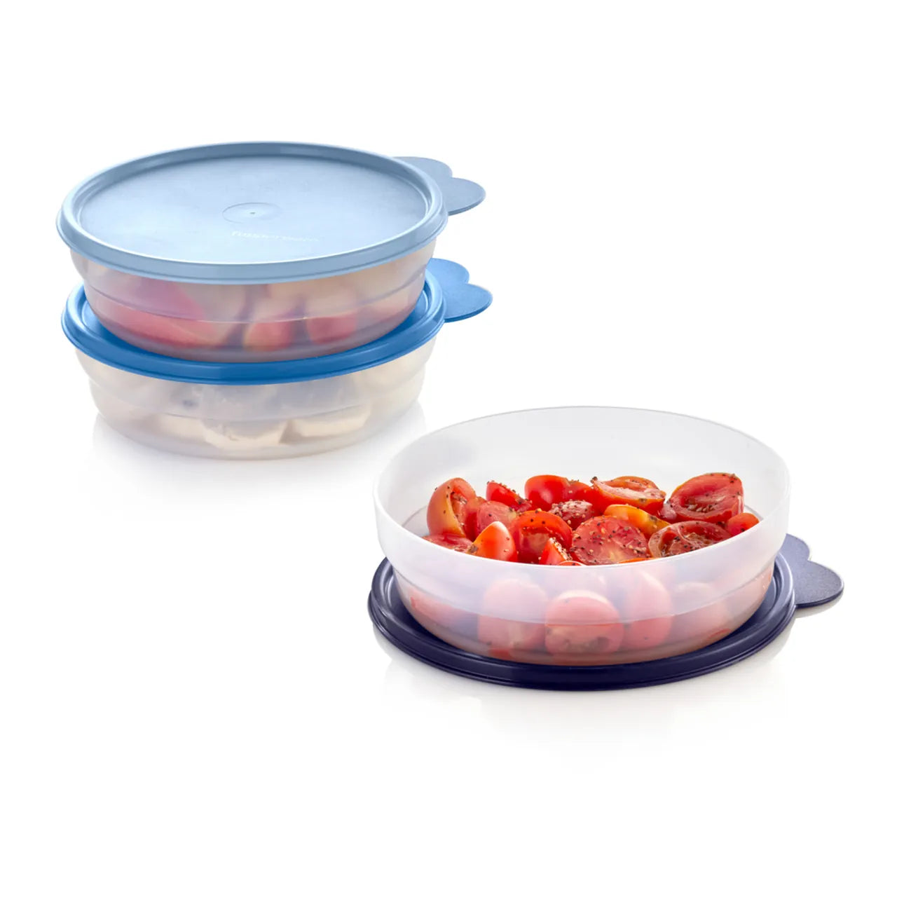 Frische Drops 3 Stück mit jeweils 500ml Füllmenge von der Marke Tupperware / Perfekt für Unterwegs / Super zur Essensvorbereitung und MealPreps / Luft und Wasserdichter Deckel / Hier direkt online kaufen 