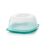 Mini KäseMax mit CondensControl von der Marke  Tupperware  / in der Farbe Grün / Käse wird Optimal im Kühlschrank gelagert / Spülmaschinen geeignet / mit Integrierter Servierplatte / Hier direkt online kaufen