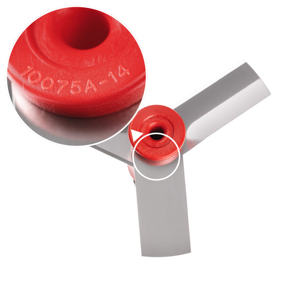 Tupperware Ersatzteilmesser Steckstift mit Klingenschutz / Ersatzteilmesser für die SuperSonic Serie / Hier direkt online kaufen