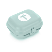 Oyster Mini Twin Box von der Marke Tupperware / in der Farbe Blau mit BigT Design / Ideal zum Aufbewahren von Kleinigkeiten / Passt in jede Tasche / handlich durch ihre abgerundete Form / leicht zu öffnen und zu schließen / hier direkt online kaufen 