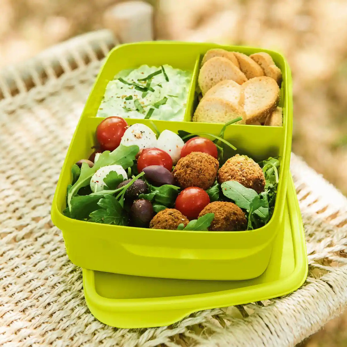 3 Fächer für perfekte Snack-Organisation