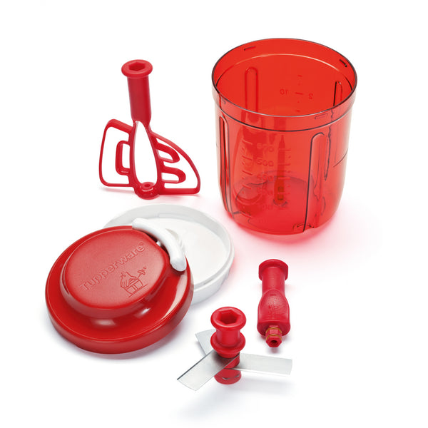 SuperSonic Multi Behälter 730ml von der Marke Tupperware / gummierter Boden / Farbe Rot / Einzelner Behälter / Hier direkt online kaufen