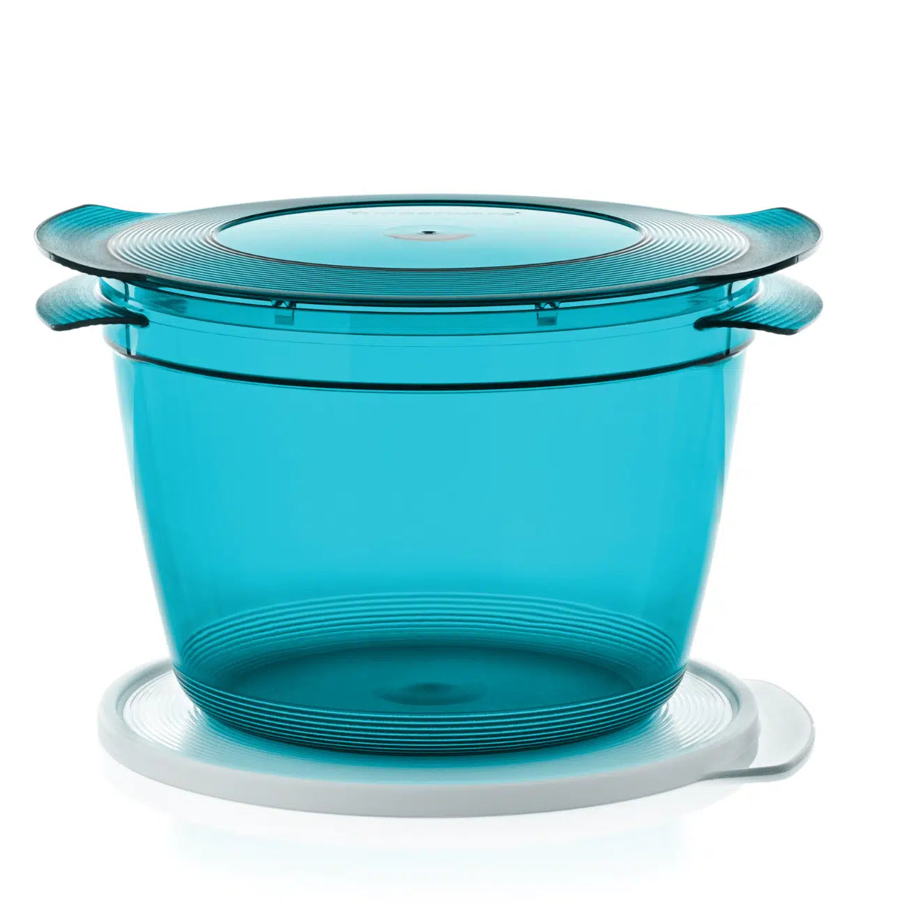 MicroCook 2,25 L Kasserolle von der Marke Tupperware / in der Farbe Türkis / zum Essen zubereiten für bis zu 6 Personen / für die Mikrowelle / Gefrier- und Kühlgeeignet / Praktisch und Schnell kochen / Mikrowellenbehälter / mit Frischhaltedeckel / Hier direkt online kaufen 