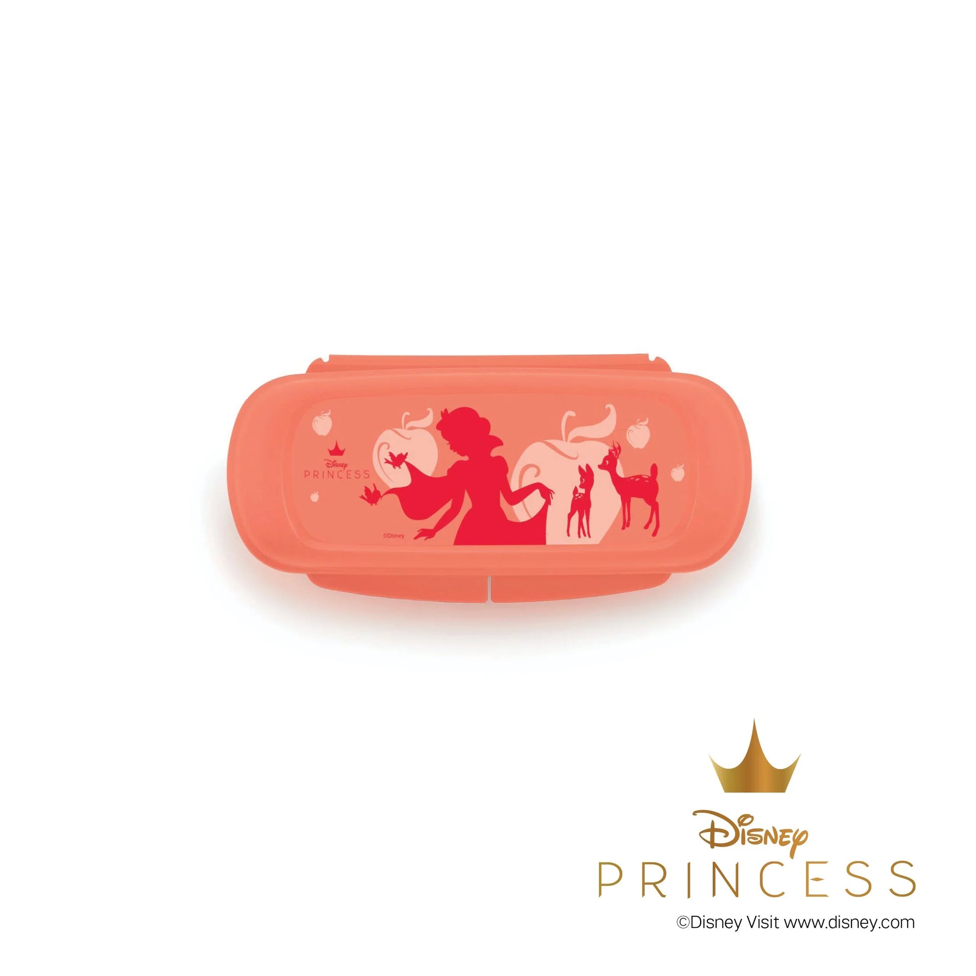 Tupperware Prinzessinnen-Box Schneewittchen T002e Unterwegs / Prinzessinnen-Box Schneewittchen von der Marke Tupperware / in der Farbe Rot / Ideal geeignet für Kinder / Praktisch für Unterwegs / Hier direkt online kaufen