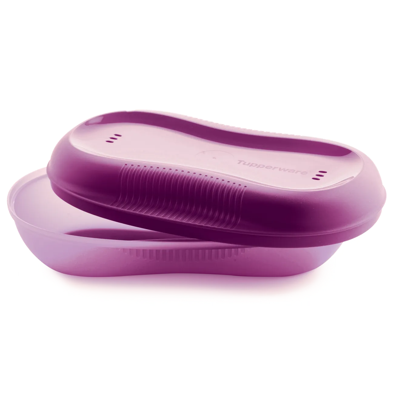 Mikro-Meister 430ml von der Marke Tupperware / in der Farbe Lila / Mikrowellenzubereitung / süße oder herzhafte Köstlichkeiten schnell und einfach zubereiten / Kühl und Gefriergeeignet / hier online kaufen