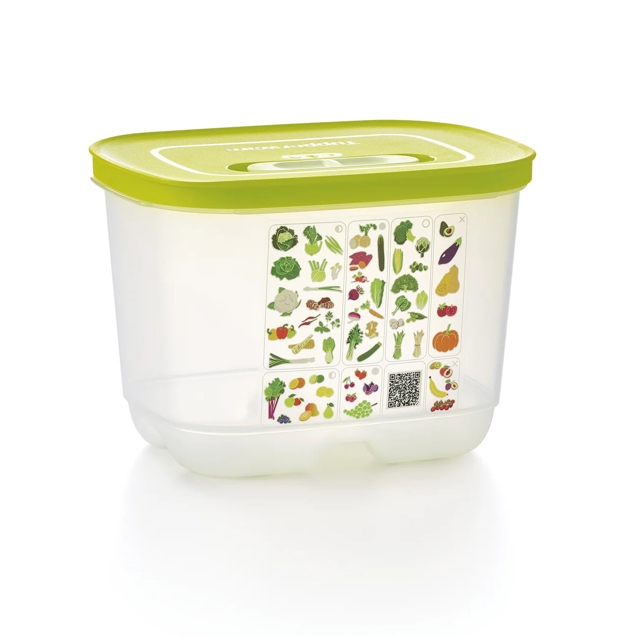 KlimaOase 1,8 L Variante Hoch Frischhaltebox von der Marke Tupperware / Nachhaltig und Effizient / Verlängert die Haltbarkeit von Obst und Gemüse / Stapelbar / Einzigartiges System zur Regulierung von Luftmenge und Feuchtigkeit / mit integriertem Frischegitter gegen überschüssige Feuchtigkeit / Hier direkt online kaufen