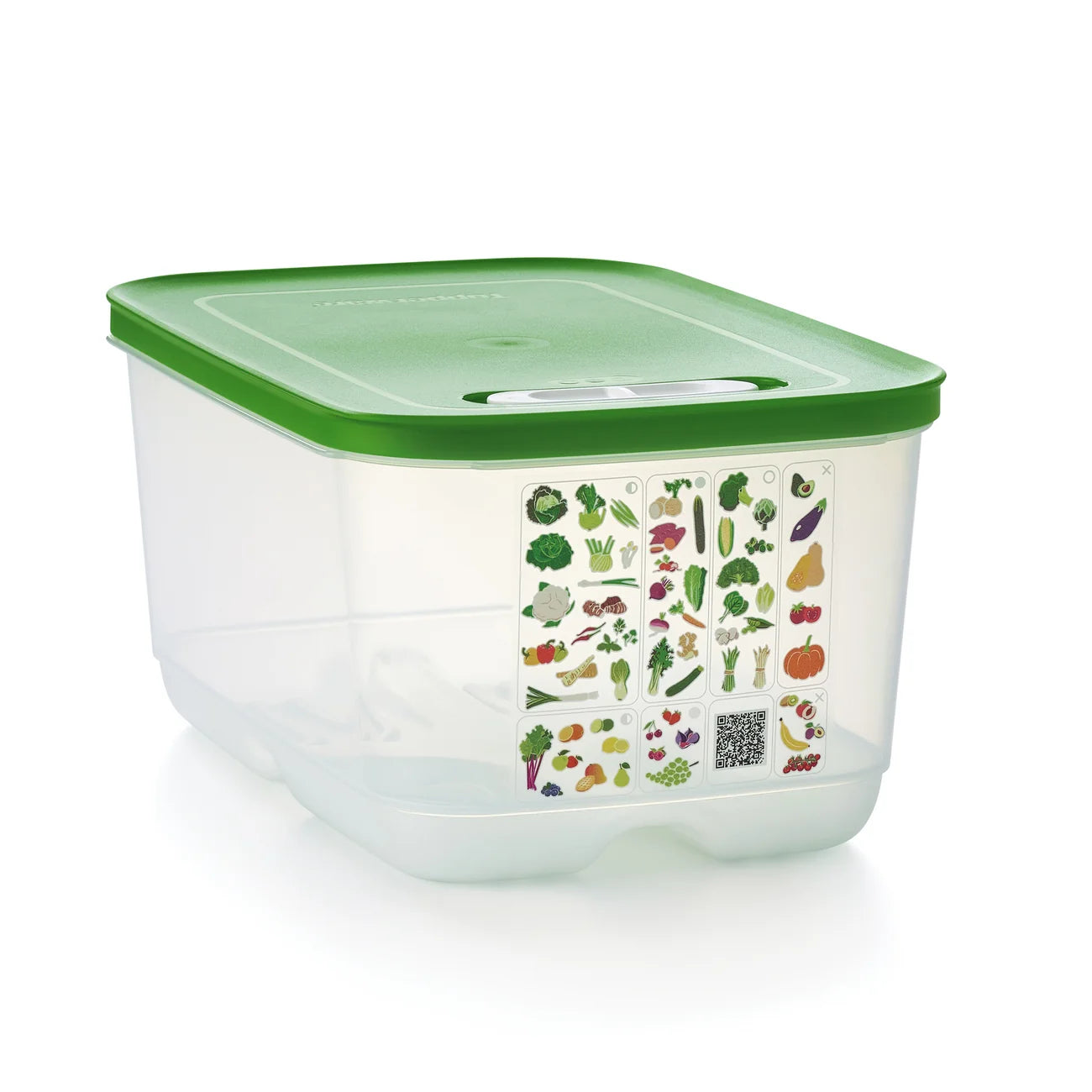 KlimaOase 4,4 L Frischhaltebox von der Marke Tupperware / Nachhaltig und Effizient / Verlängert die Haltbarkeit von Obst und Gemüse / Stapelbar / Einzigartiges System zur Regulierung von Luftmenge und Feuchtigkeit / mit integriertem Frischegitter gegen überschüssige Feuchtigkeit / Hier direkt online kaufen