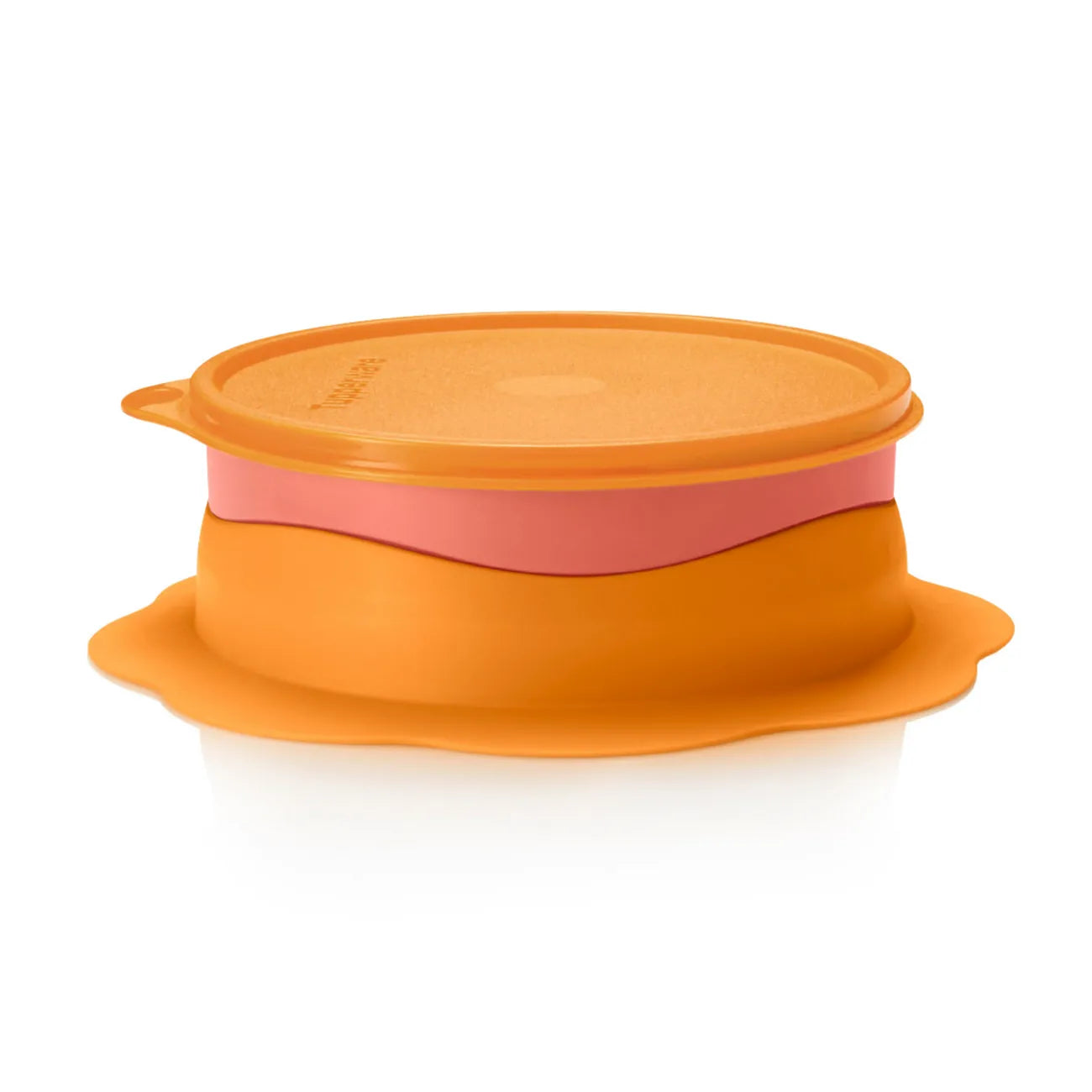 Tupperware TupperCare® Kinderteller gelb Kinderteller zum selbstständigen Essen lernen von Kleinkindern