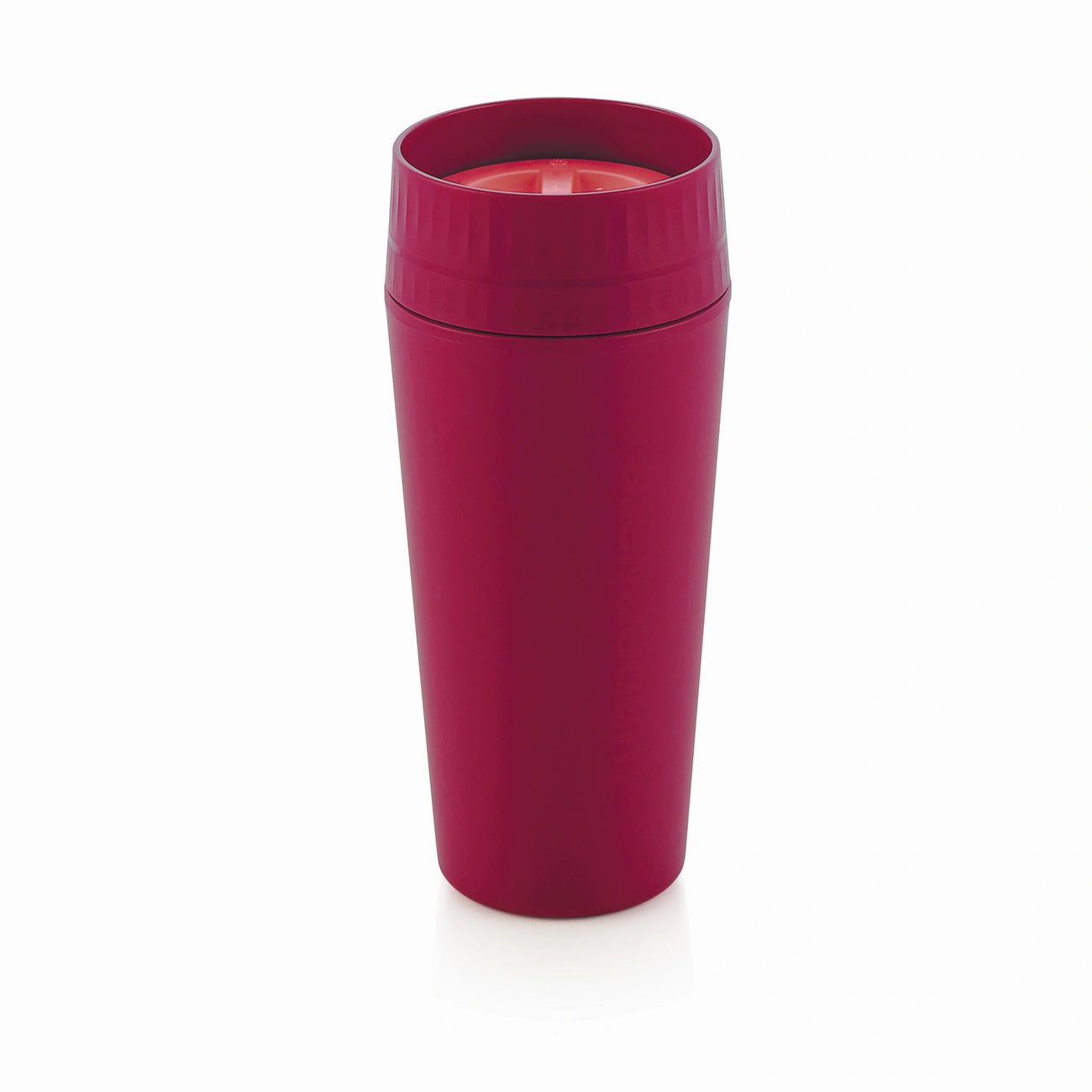 Großer Traveller 470ml von der Marke Tupperware / Thermobecher mit Clevererm 360° Trinkverschluss / mit großem Volumen das auch für Milchschaum reicht / in 3 Einzelteile zerlegbar zum Reinigen / Ideal für Unterwegs / Hier direkt online kaufen 