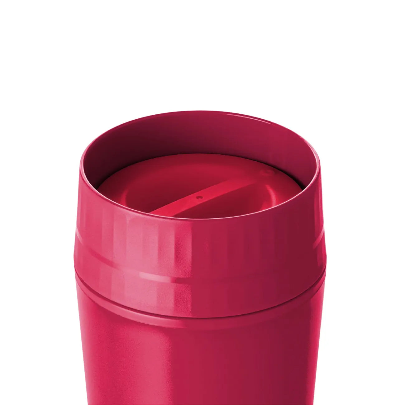 Großer Traveller 470ml von der Marke Tupperware / Thermobecher mit Clevererm 360° Trinkverschluss / mit großem Volumen das auch für Milchschaum reicht / in 3 Einzelteile zerlegbar zum Reinigen / Ideal für Unterwegs / Hier direkt online kaufen 