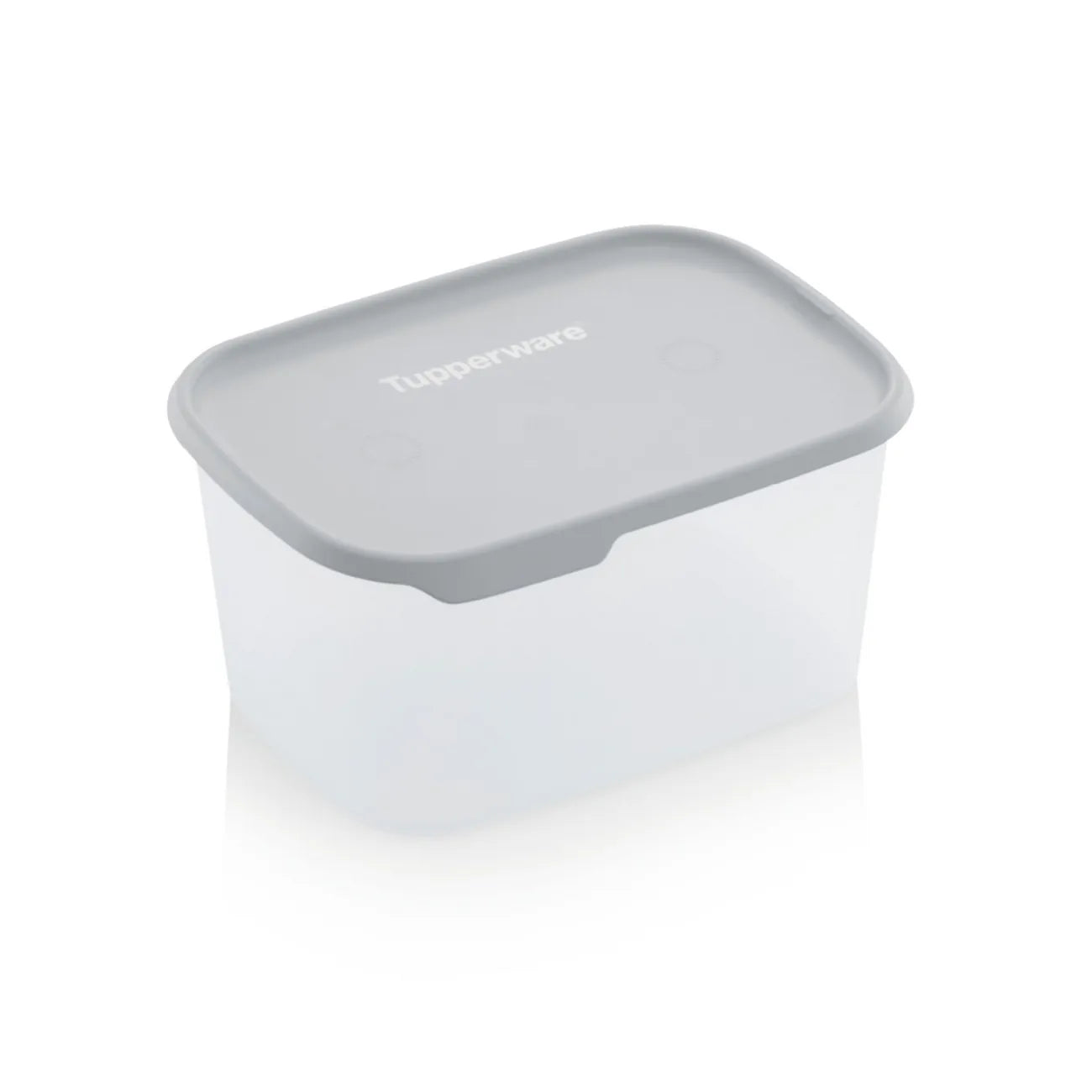 One Touch Fresh rechteckig 2,8 L mit Deckel in Grau von der Marke Tupperware / Vorratsdose / mit Luft-, Wasser- und Aromadichtem Deckel / leicht zu schließen / Ideal zum Lebensmittel Aufbewahren & Frischhalten / mit Praktischer Klarsichtblende / ineinander und aufeinander Stapelbar / Hier direkt online kaufen 