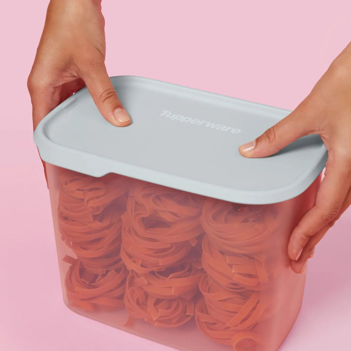 Tupperware One Touch Fresh rechteckig 4,4 L grau