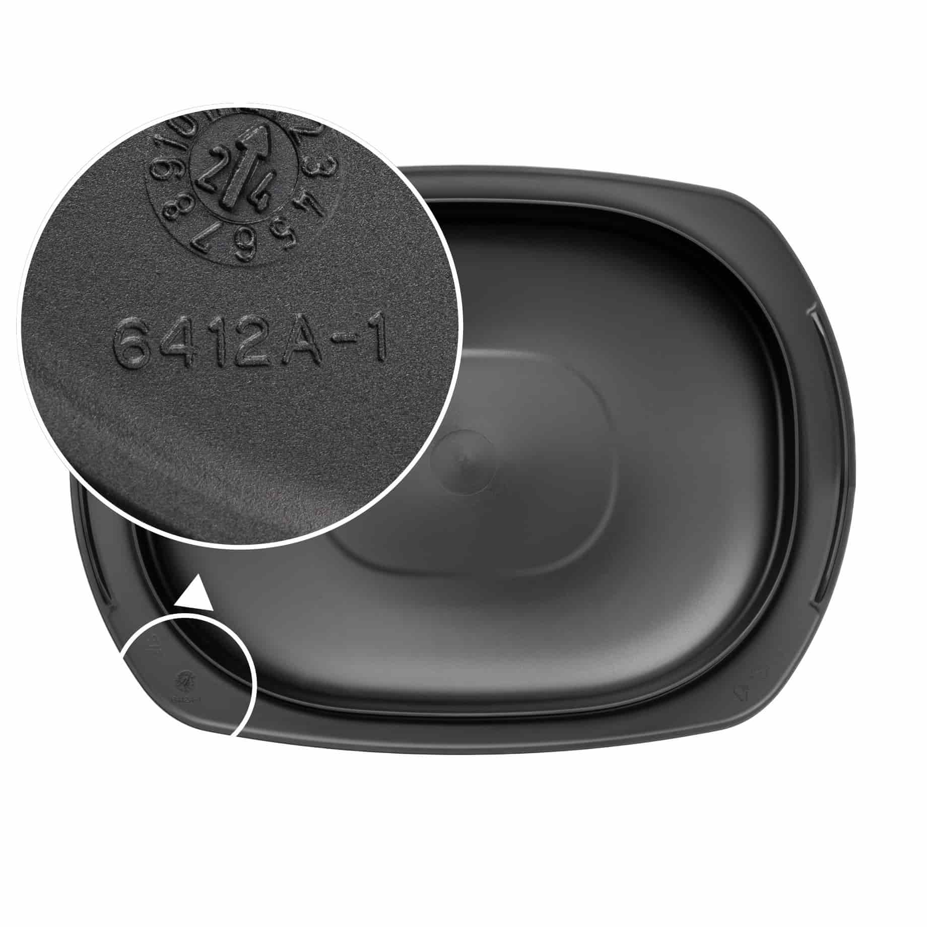 Tupperware Ersatzteil Deckel UltraPro /  Gardeckel mit 800 ml Inhalt ist Bestandteil der UltraPro 2-l-Kasserolle (H 030), der UltraPro 3,5-l-Kasserolle (H 031) und der UltraPro-Kombi (K 033) / Ersatzteil Deckel hier direkt online kaufen