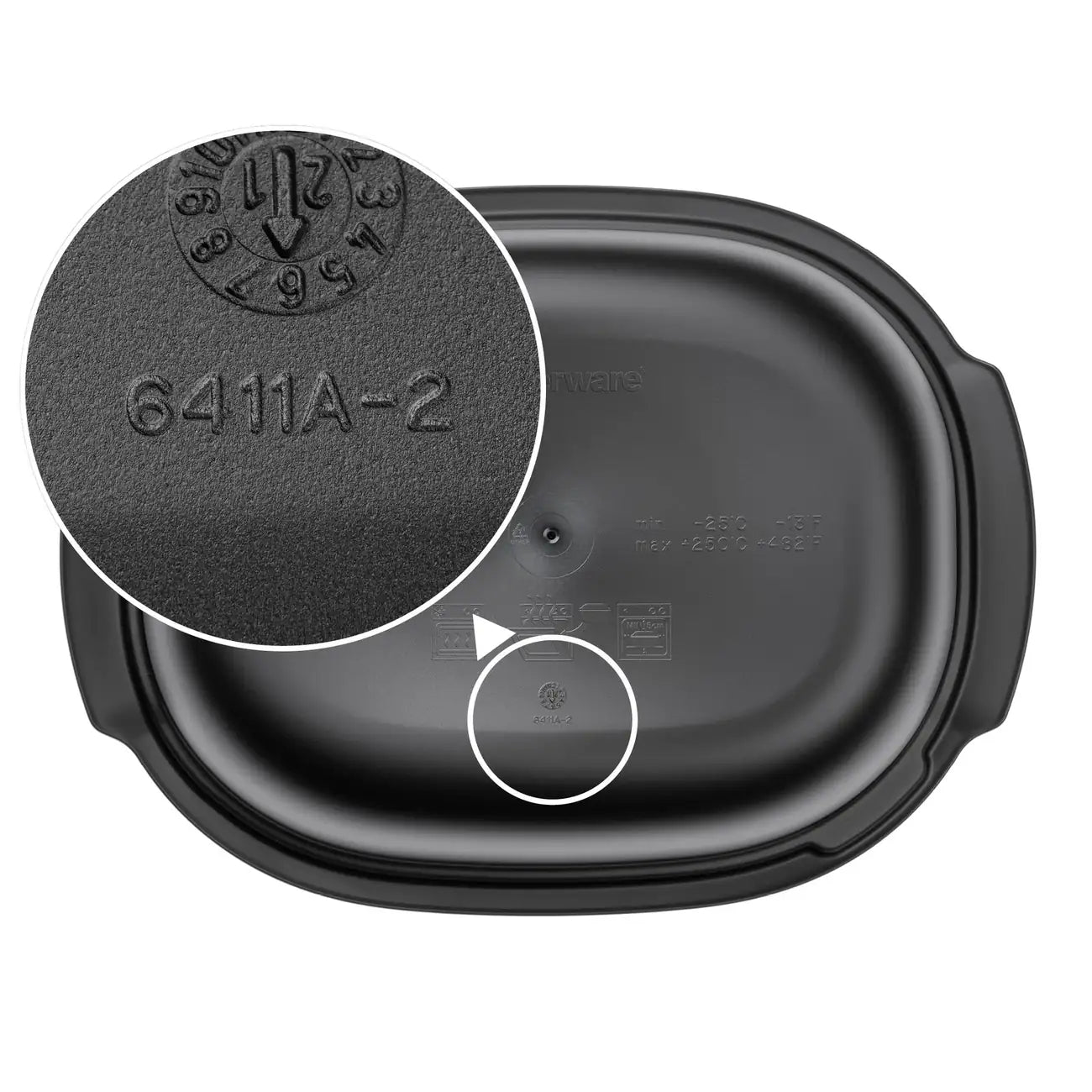 Tupperware Ersatzteil Behälter 2 L Kasserolle / UltraPro Serie / Kasserolle für Backofen und Mikrowelle / Hier direkt online kaufen