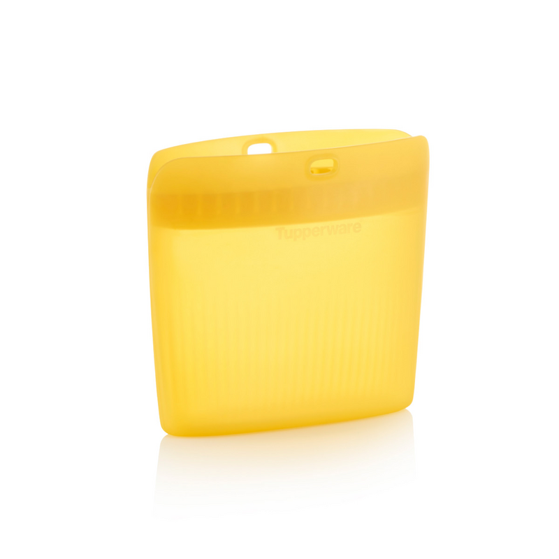 Ultimate Silikon Bag S 540ml in Gelb von der Marke Tupperware / geeignet für Kühlschrank, Gefrierschrank, Backofen und Mikrowelle / Ideal zum Mitnehmen / Hier direkt online Kaufen
