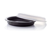 UltraPro Quiche-Form von der Marke Tupperware / 23cm Rund / für Backofen und Mikrowelle geeignet / mit Praktischem Frischhalte Deckel / Hier direkt online kaufen 