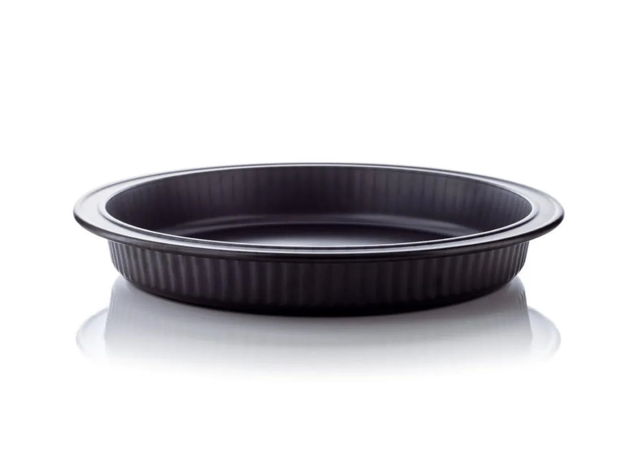 UltraPro Quiche-Form von der Marke Tupperware / 23cm Rund / für Backofen und Mikrowelle geeignet / mit Praktischem Frischhalte Deckel / Hier direkt online kaufen 
