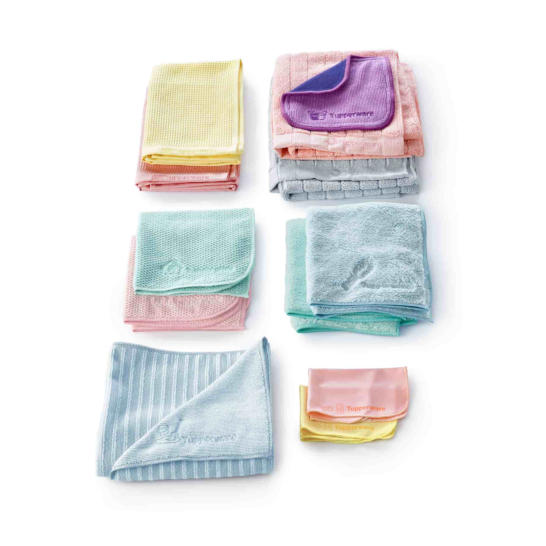 FaserPro Staubfrei Tuch von der Marke Tupperware / das Tuch trocken Verwenden zur Idealen Staubanziehung / Mikrofasertuch / Ideal zum Staubwischen, Reinigen und Polieren von Glatten Oberflächen / Hier direkt online kaufen