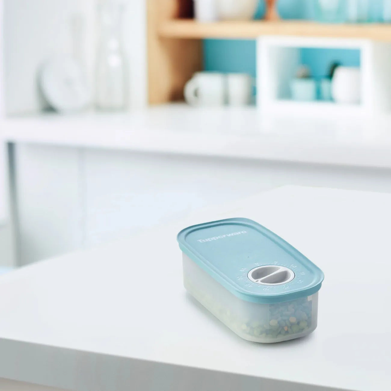 Zeitgenosse 320ml Lebensmittelbehälter von der Marke Tupperware / mit Praktischen Zeitrad zu einstellen der Kochzeit des Produktes / Modular Stapelbar / mit Luft & Wasserdichtem Deckel / Vorratsbehälter / Hier direkt online kaufen