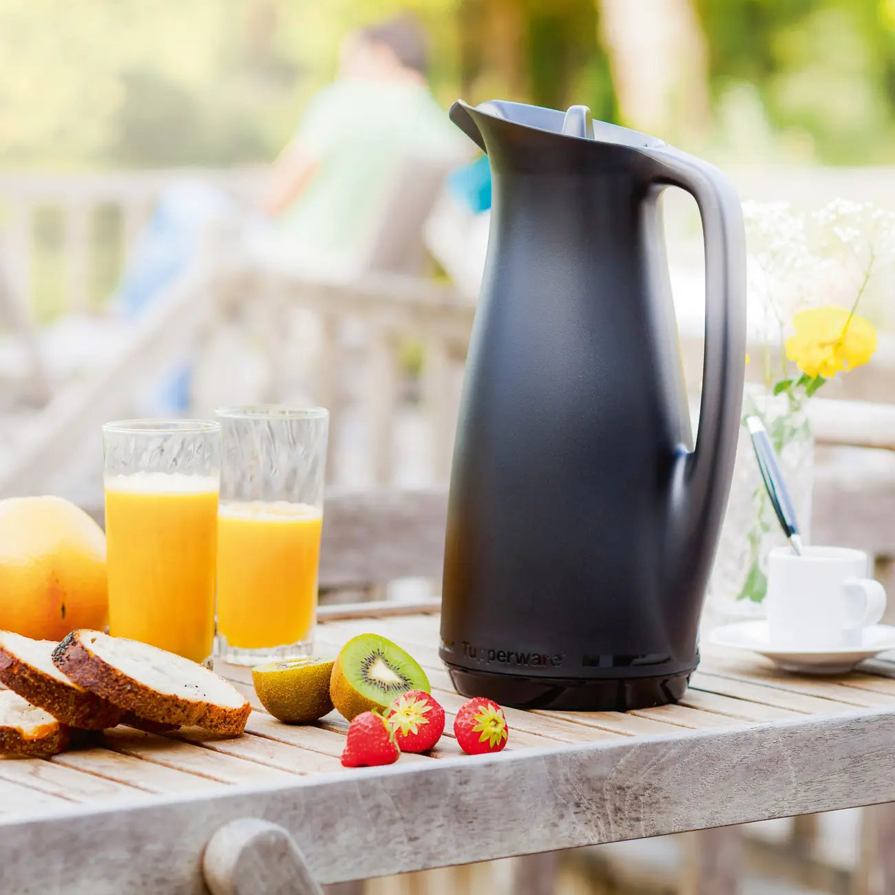 Tupperware Ersatzteil Glaseinsatz mit Protektor und Dichtung für die ThermoTup C165  Kanne / hier direkt online kaufen