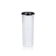 Eidgenosse Rund 860 ml von der Marke Tupperware / Deckelfarbe Schwarz mit Schüttklappe / rund / mit Transparenten Sichtfenster für mehr Übersicht / runde Form für platzsparende Aufbewahrung / dichtschließender Deckel / modular Stapelbar / Vorratsdose / Lebensmittelaufbewahrung / Hier direkt online kaufen 