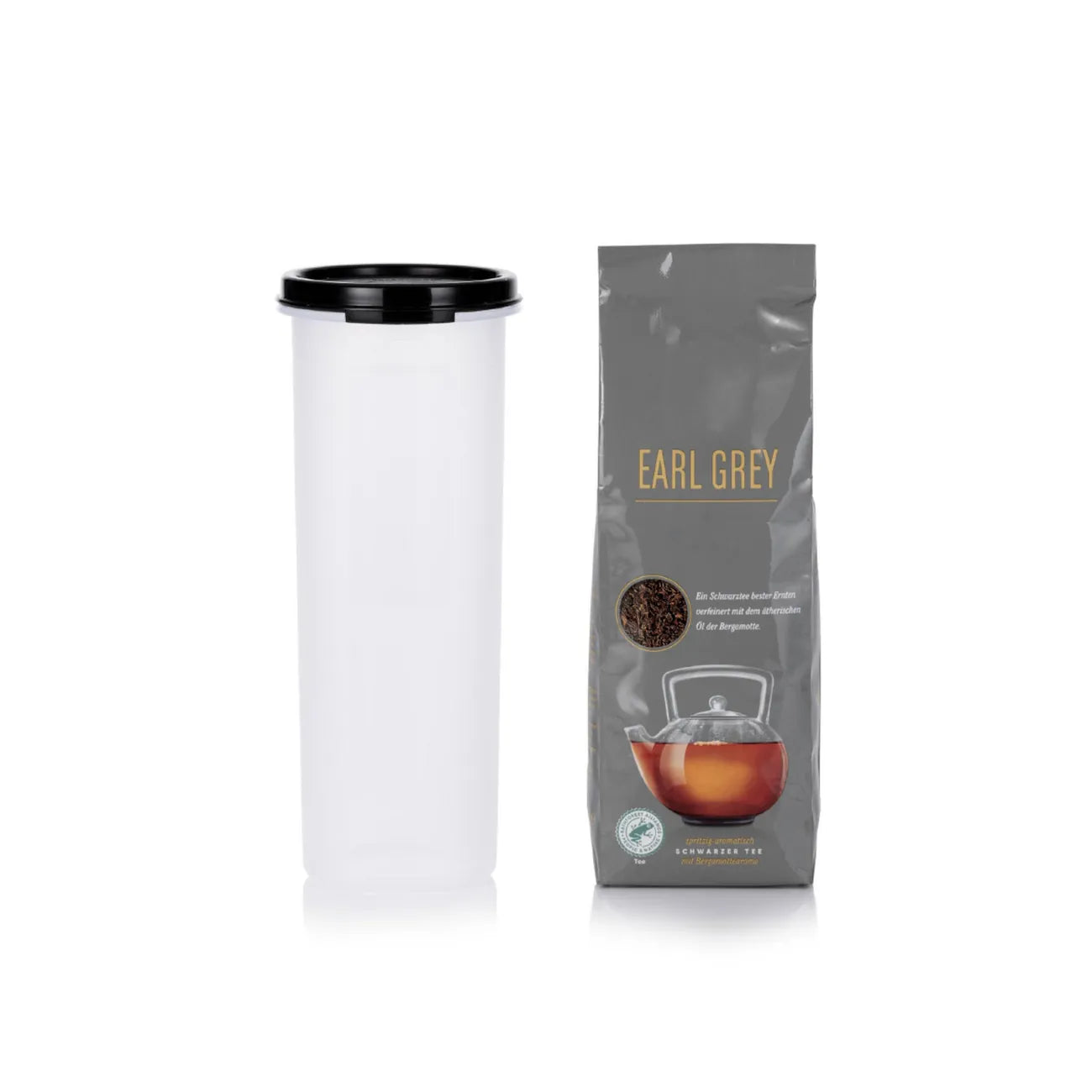 Eidgenosse Rund 860 ml von der Marke Tupperware / Deckelfarbe Schwarz mit Schüttklappe / rund / mit Transparenten Sichtfenster für mehr Übersicht / runde Form für platzsparende Aufbewahrung / dichtschließender Deckel / modular Stapelbar / Vorratsdose / Lebensmittelaufbewahrung / Hier direkt online kaufen 