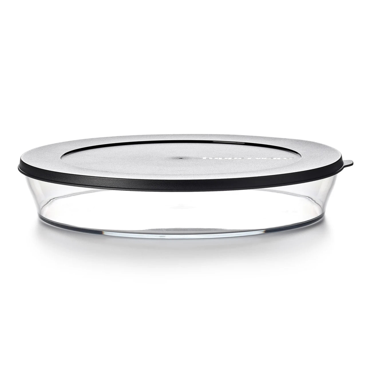 Clear Collection Line Schüssel 2,0L von der Marke Tupperware / Elegante Servierschüssel / Glas ähnliches Transparentes Material / mit Wasser- und Luftdichtem Deckel / ineinander und aufeinander stapelbar / Platzsparend / Nachhaltig aus Eco+ Material / zum Servieren / Hier direkt online kaufen