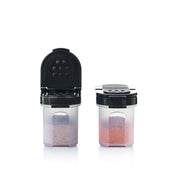 Gewürz - Zwerge 2x 120 ml von der Marke Tupperware / zum Idealen Frischhalten von Gewürzen / modular stapelbarer Gewürz Streuer / dichtschließende Deckel / Deckel mit 2 verschiedenen Streu Klappen / Hier direkt online kaufen