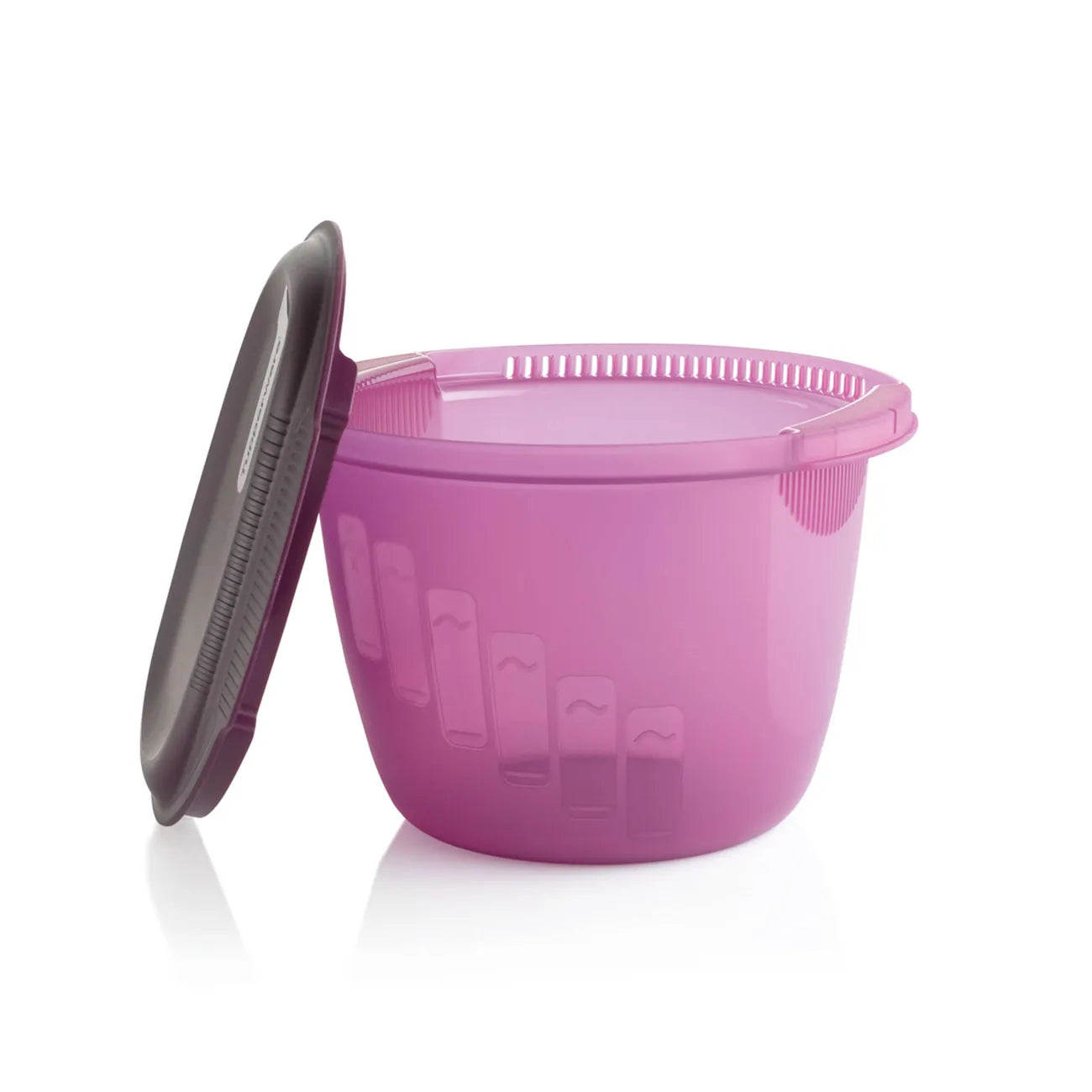 Großer Pasta Meister 3 L Rund von der Marke Tupperware / vielseitiger Nudelkocher / Mikrowellen Behälter / Schnell und Energiesparend / Hier direkt online kaufen
